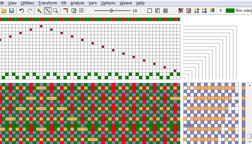 weaving draft